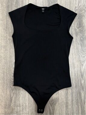 Express Black Body Contour Bodysuit medium